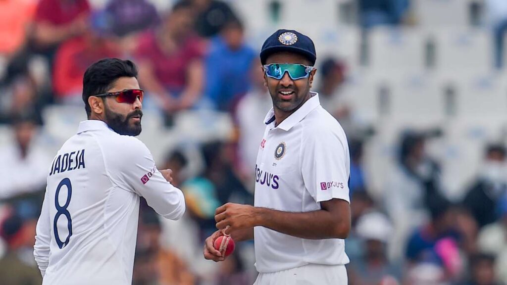 Ravichandran Ashwin and Ravindra Jadeja. Pic Credits: X