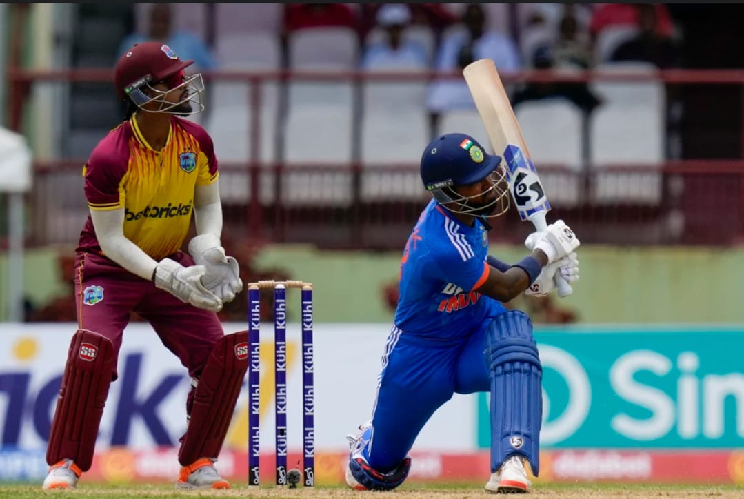 Hardik Pandya's New Batting Approach isn't helping the Indian Team. Pic Credits-X