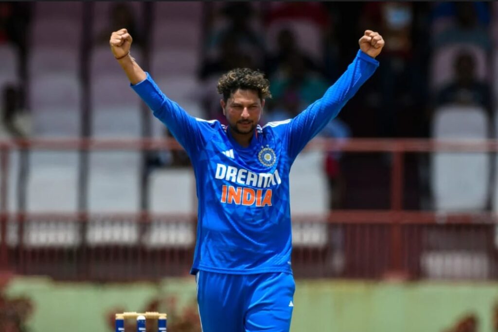 Kuldeep Yadav Was Brilliant with the Ball for India in the 3rd T20. Pic Credits-X