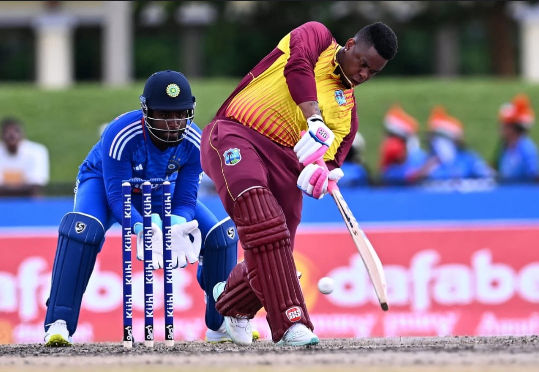 Shimron Hetmyer was Brilliant with the Bat in 4th T20. Pic Credits-X