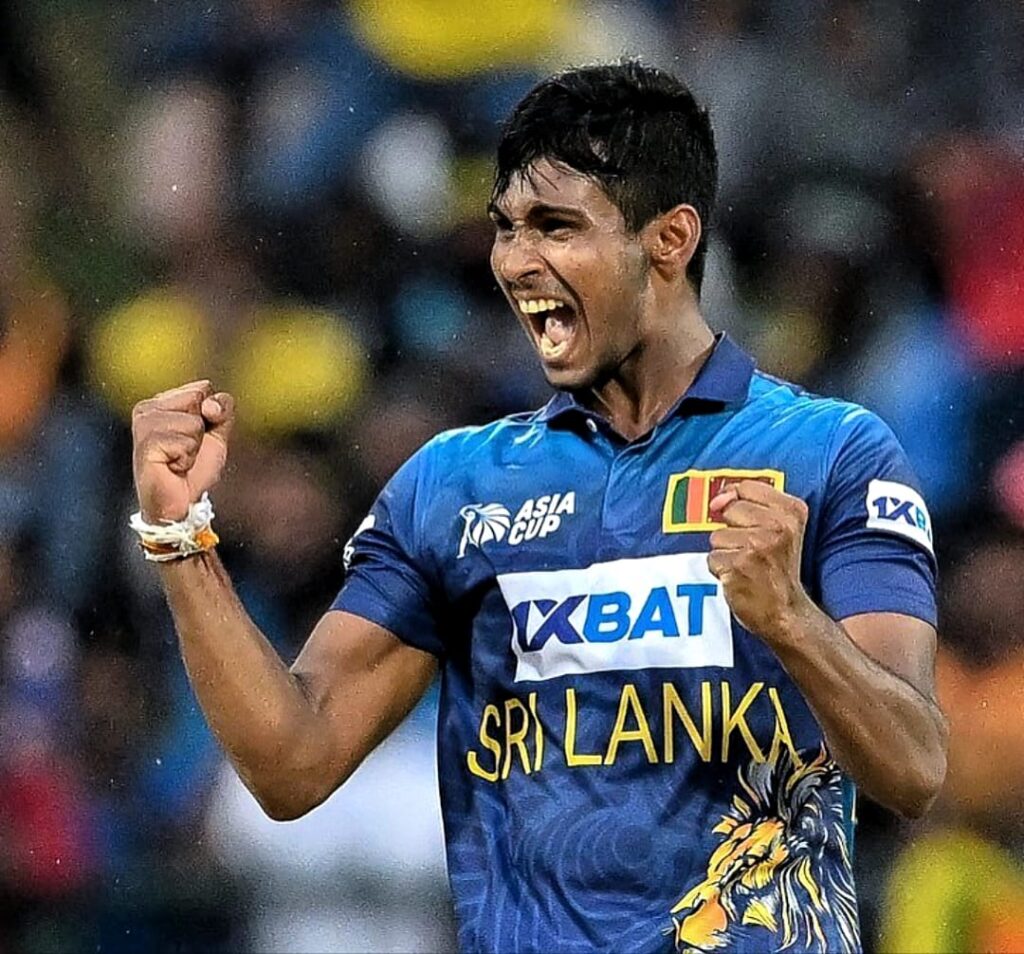 KKR's Matheesha Pathirana