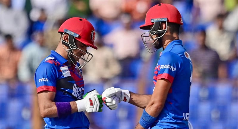 The opening duo of Rahmanullah Gurbaz and Ibrahim Zadran has been in good form this year. Pic Credits-X
