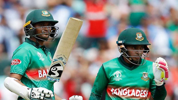 The Bangladeshi Batting will rely on the Experienced Shoulders; Shakib Al Hasan & Mushfiqur Rahim. Pic Credits-X