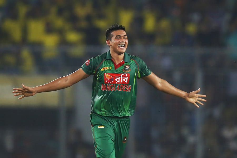 Taskin Ahmed was brilliant with the new ball against Sri Lanka. Pic Credits-X