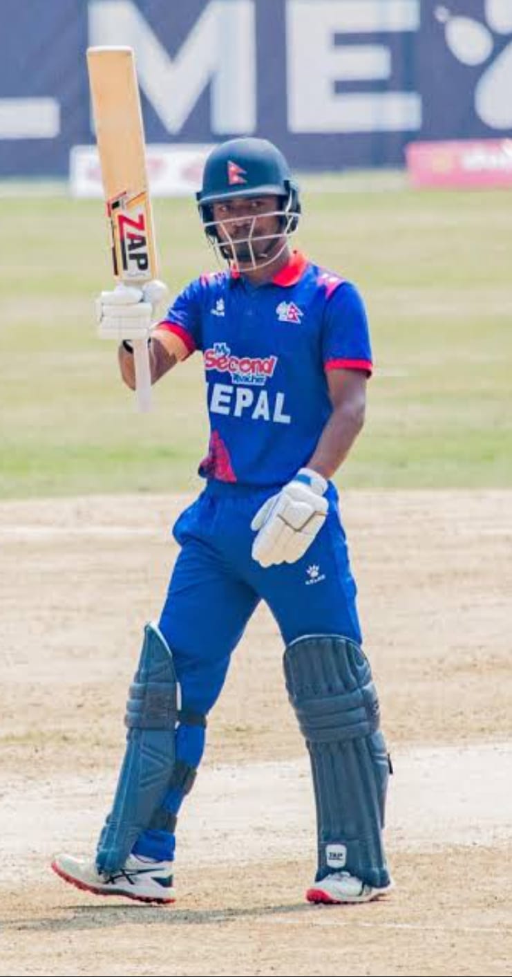 Nepali Captain Rohit Paudel and his team would like to do better against Team India. Pic Credits-X