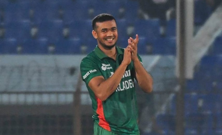 Taskin Ahmed will be keen to continue his red hot form with the ball for Bangladesh. Pic Credits-X