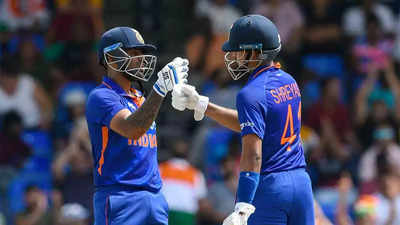 Suryakumar Yadav & Shreyas Iyer likely to make their way into the playing XI. Pic Credits-X