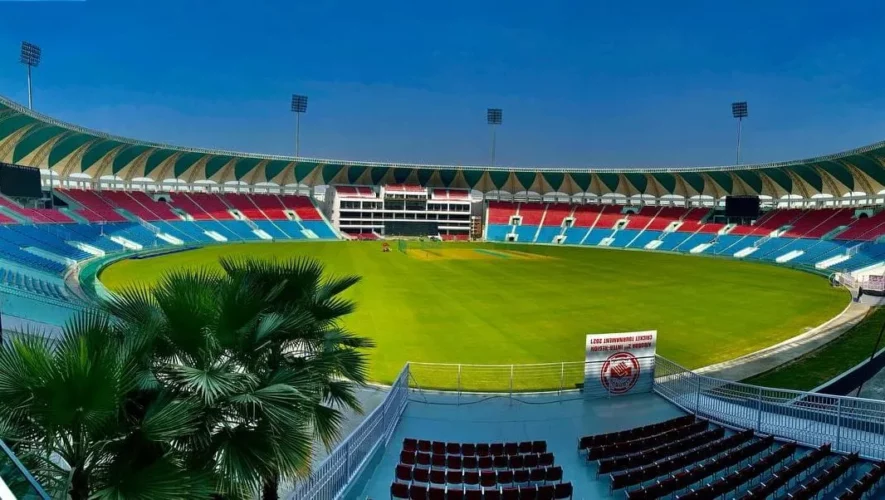 Ekana Stadium, Lucknow. Pic Credits-X