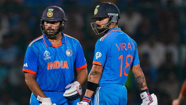 Rohit Sharma and Virat Kohli Have a Great Record in India Pakistan World Cup Games. Pic Credits-X