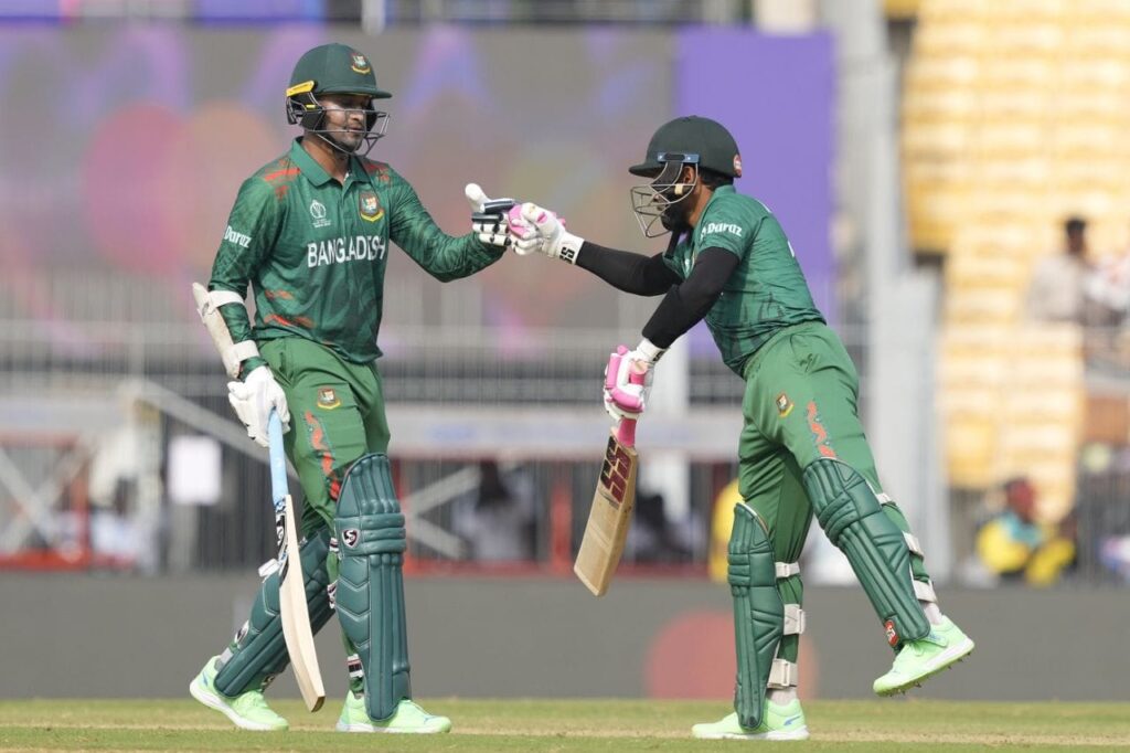 Shakib Al Hasan and Mushfiqur Rahim will be the main players for Bangladesh. Pic Credits-X