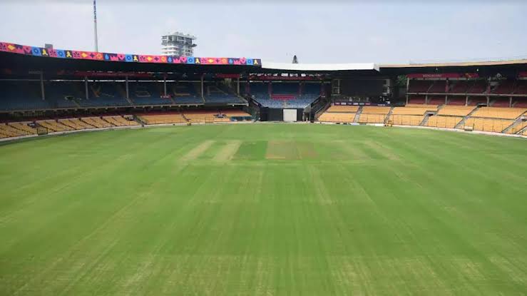 M. Chinnaswamy Stadium, Banglore. Pic Credits-X
