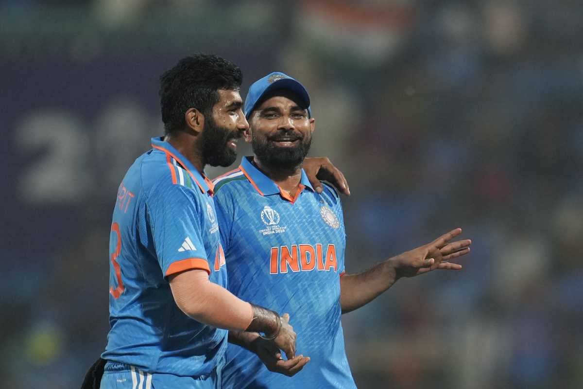 Jasprit Bumrah and Mohammed Shami. Pic Credits-X