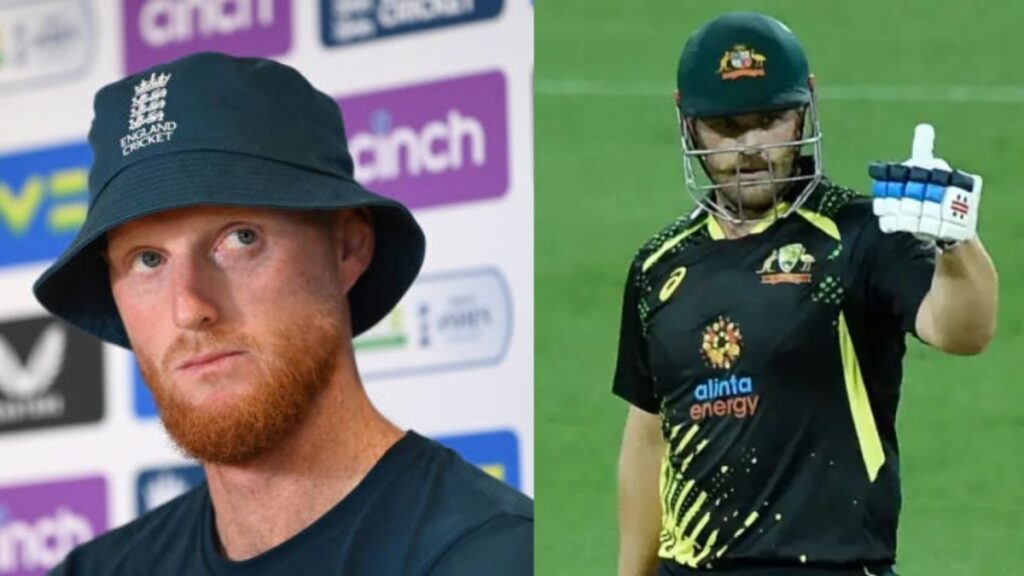 Aaron Finch and Ben Stokes