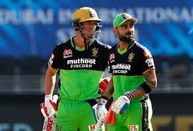 AB de Villiers and Virat Kohli. Pic Credits: X