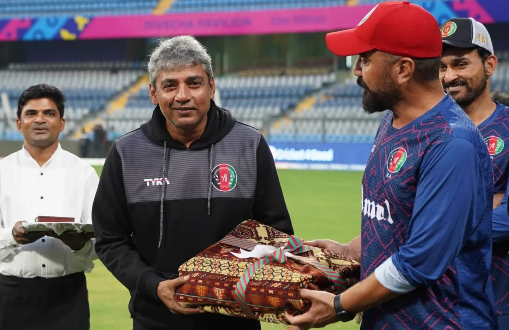 Ajay Jadeja mentored Afghanistan in the 2023 ODI World Cup. Pic Credits: X