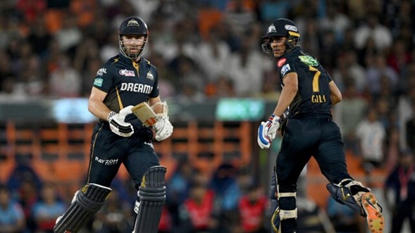 Kane Williamson & Shubman Gill. Pic Credits: X