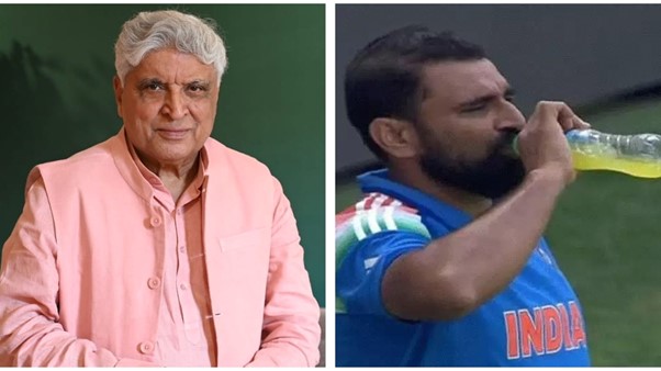 Mohammed Shami & Javed Akhtar. Pic Credits: X