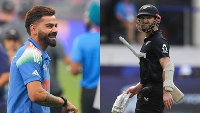Virat Kohli & Kane Williamson. Pic Credits: X