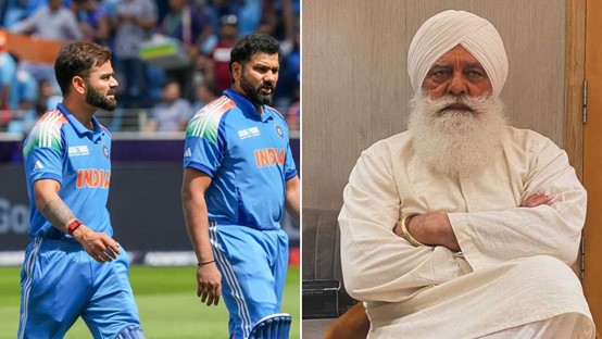 Virat Kohli, Rohit Sharma & Yograj Singh. Pic Credits: X