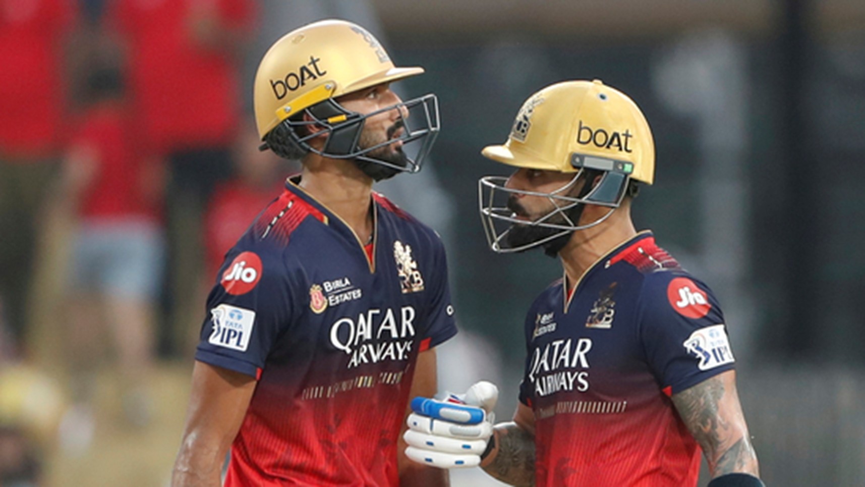 PBKS vs Devdutt Padikkal & Virat Kohli. Pic Credits: X