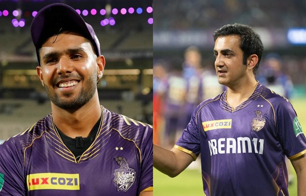 Harshit Rana & Gautam Gambhir. Pic Credits: X