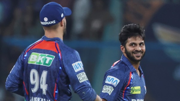 LSG Shardul Thakur vs MI. Pic Credits: X