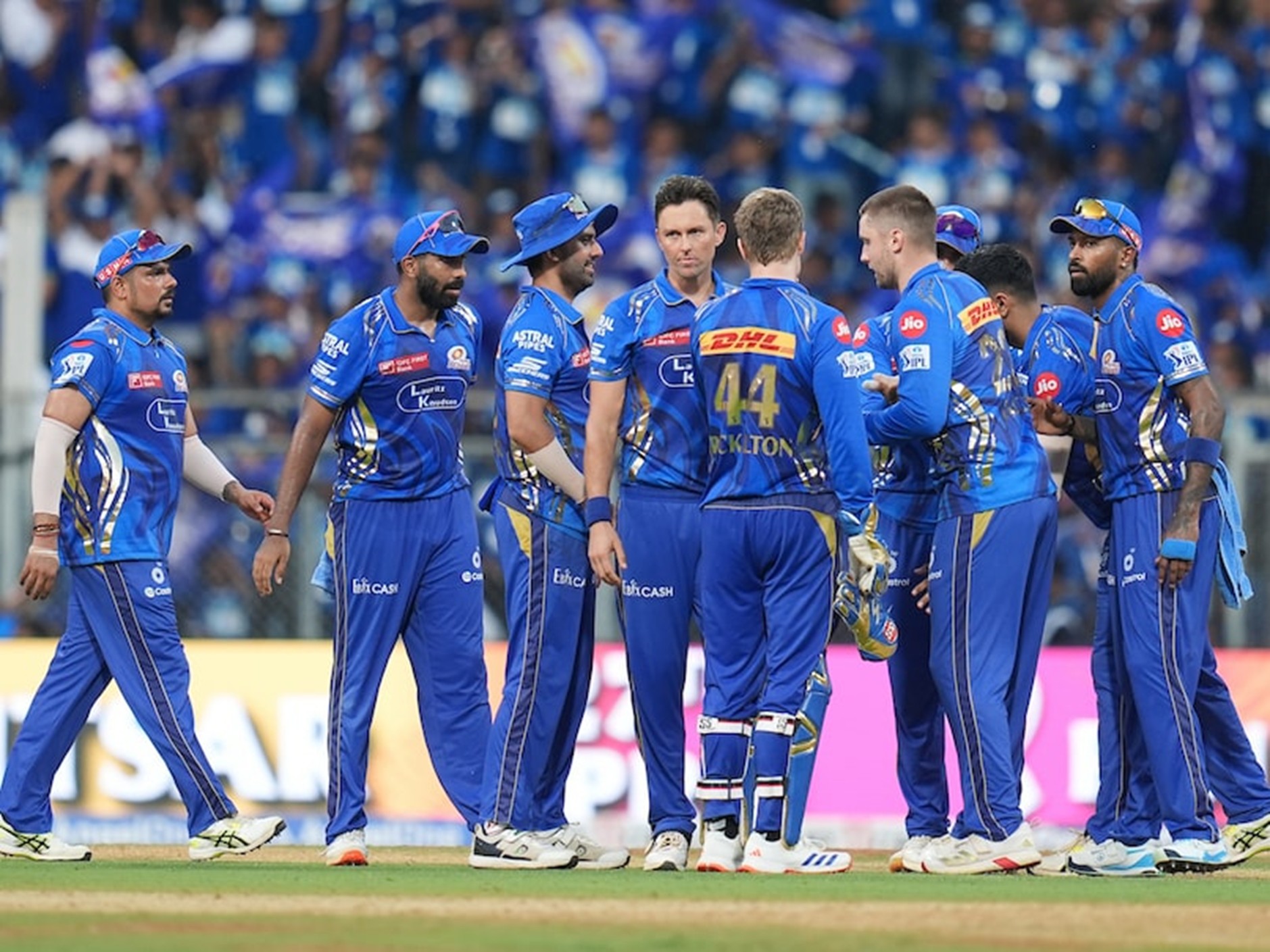 Mumbai Indians. (MI) Pic Credits: X