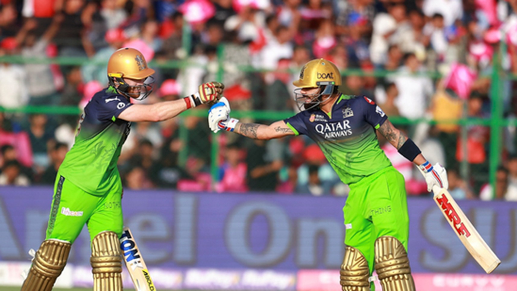 Phil Salt & Virat Kohli. Pic Credits: X