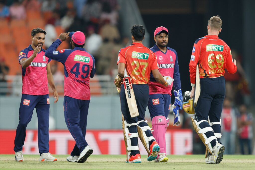 Rajasthan Royals (RR) vs Punjab Kings (PBKS) Pic Credits: X