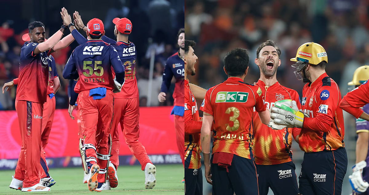 Royal Challengers Bengaluru (RCB) vs Punjab Kings (PBKS) Pic Credits: X
