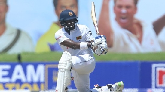 Angelo Mathews. Pic Credits: SLC