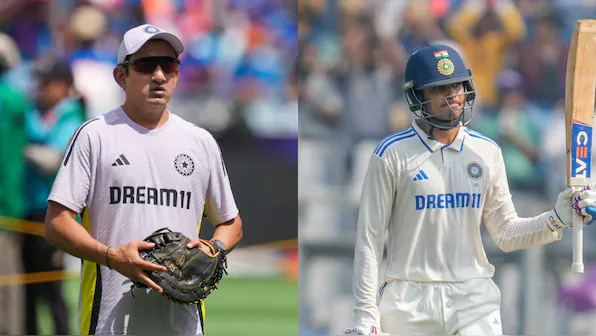 BCCI & Head coach Gautam Gambhir & Shubman Gill. Pic Credits: PTI