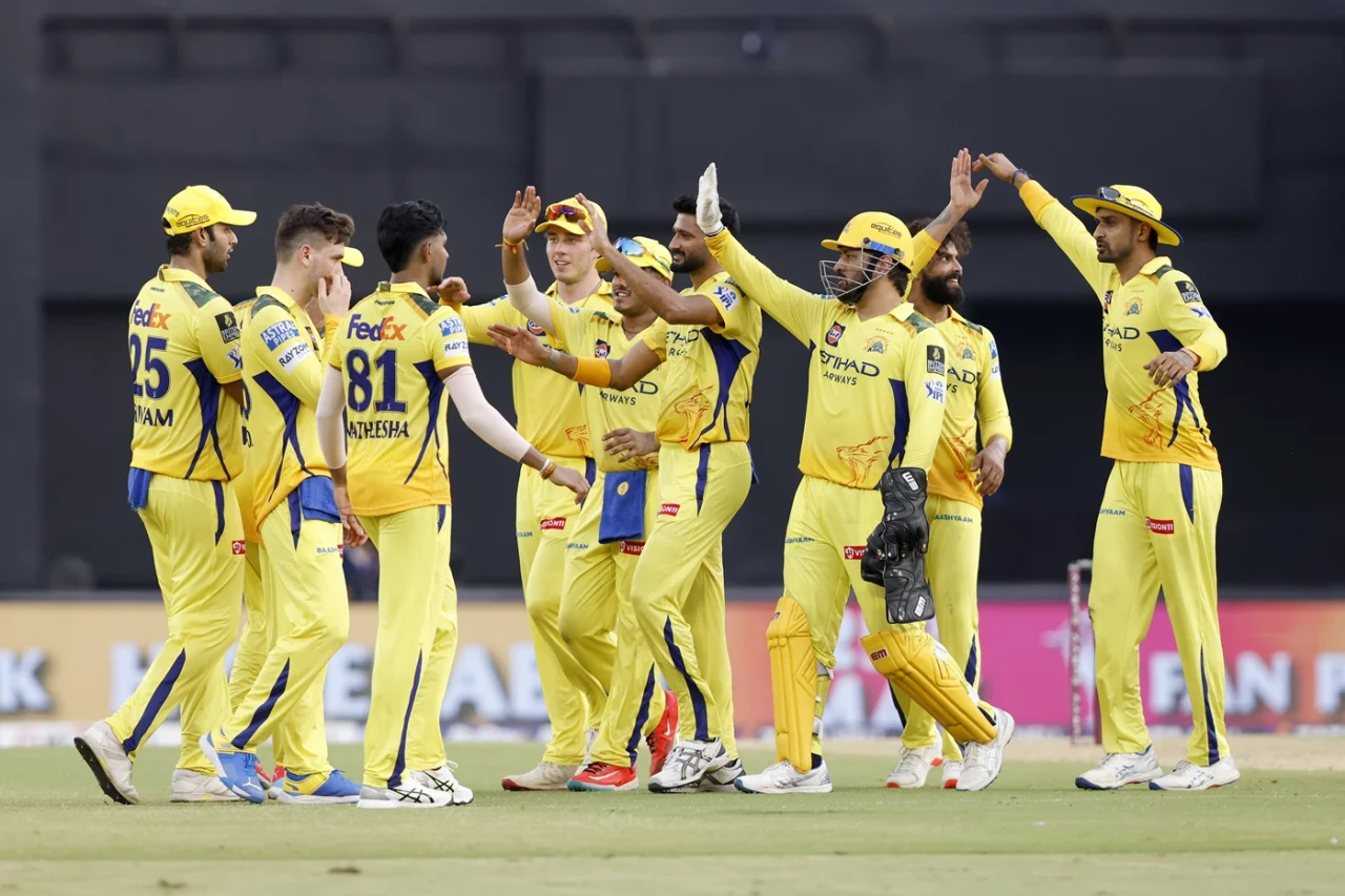 CSK team Pic Credits: BCCI/Getty