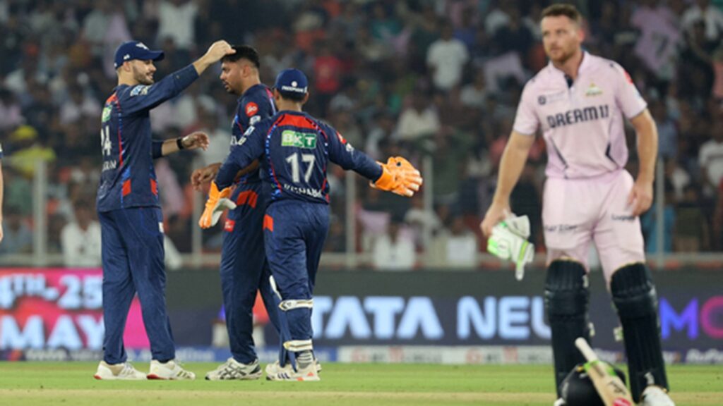 GT vs LSG. Pic Credits: X