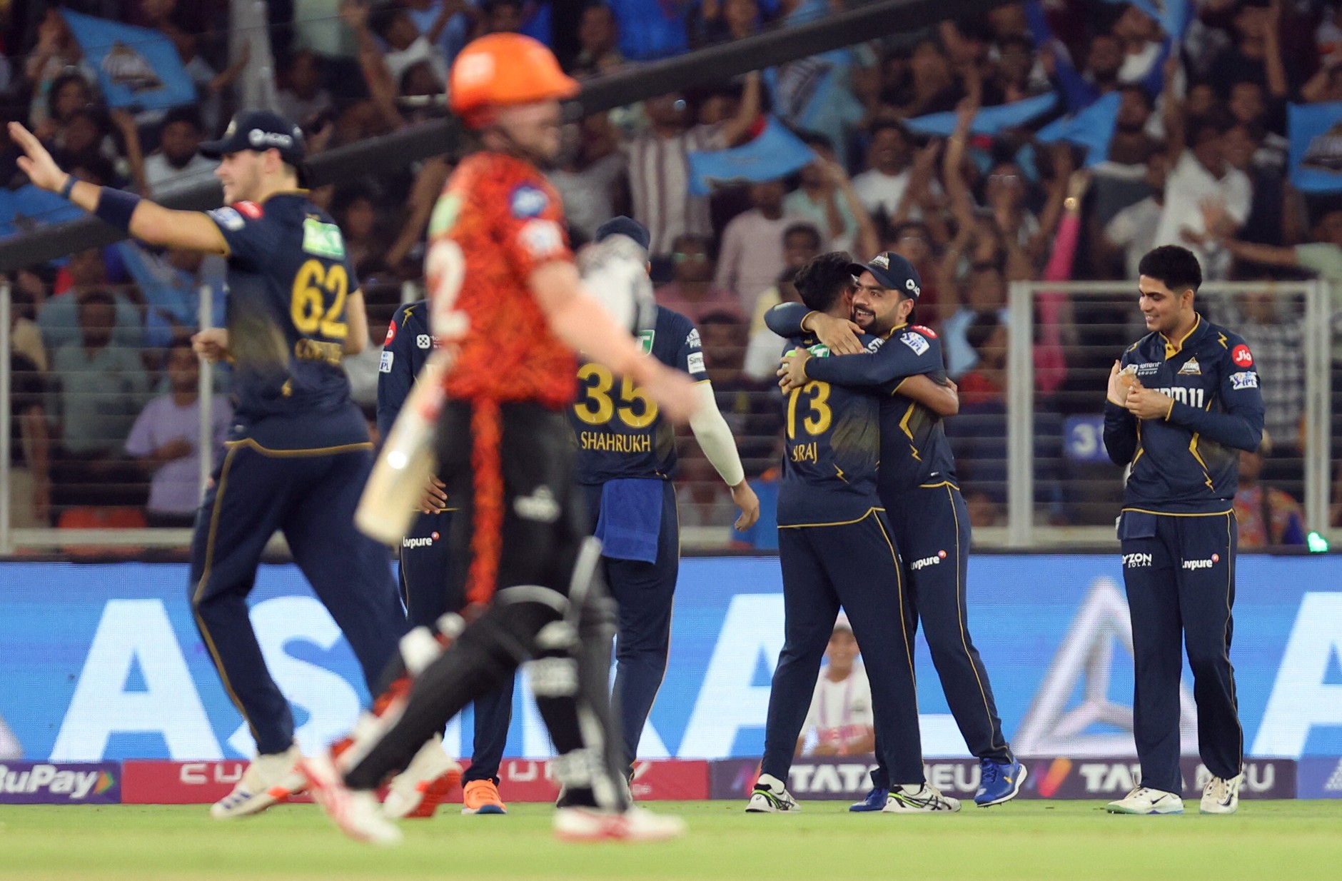 GT vs SRH. Pic Credits: X