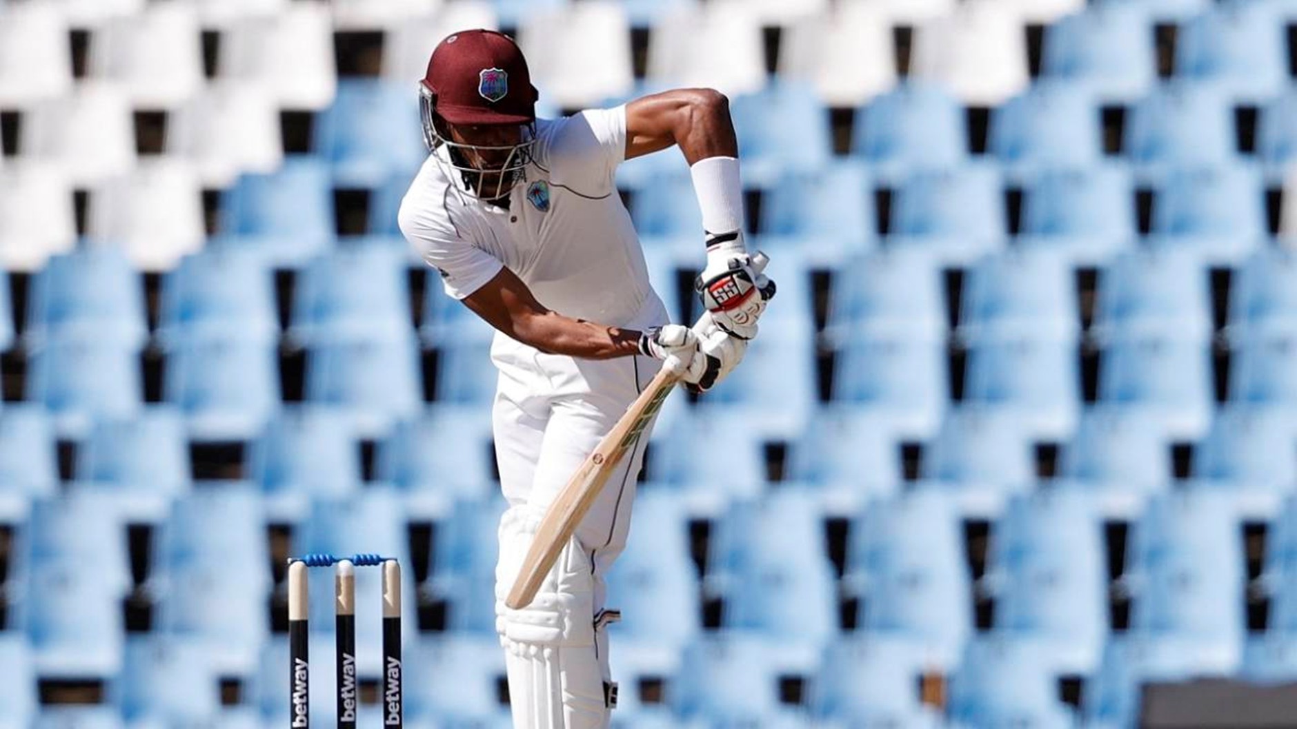 Roston Chase. Pic Credits: AFP