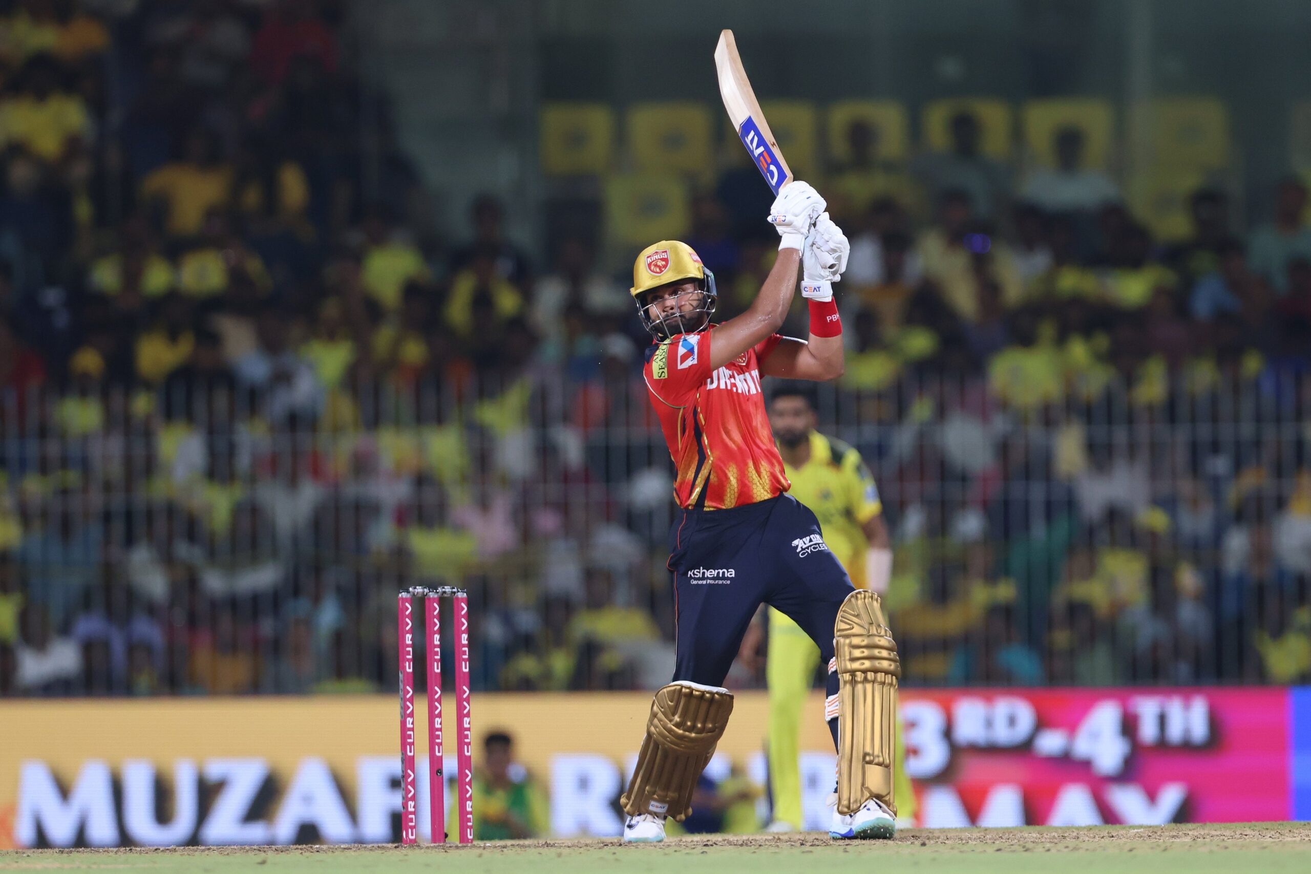 Shreyas Iyer, Chennai Super Kings (CSK) vs Punjab Kings (PBKS) Pic Credits: X