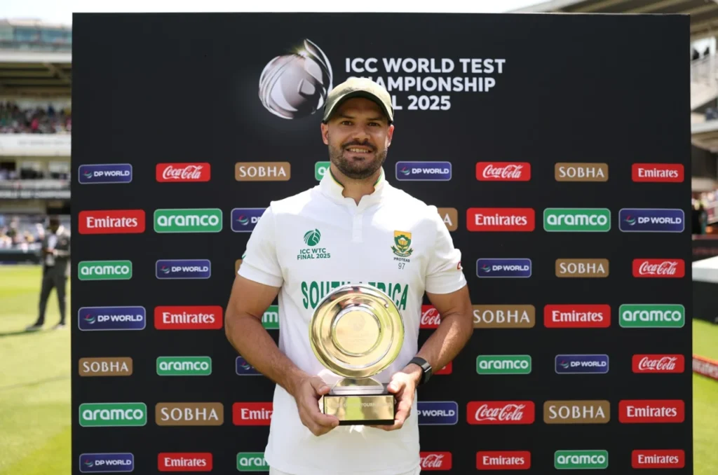 Aiden Markram was the Player of the Match of the final, Australia vs South Africa, World Test Championship final, fourth day, June 14, 2025