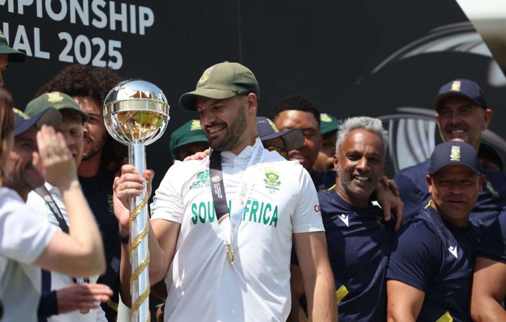 Aiden Markram & Co. Pic Credits: ICC/Getty Images