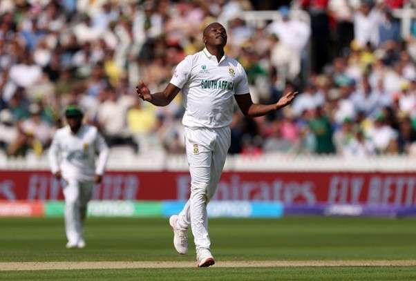 Kagiso Rabada. Pic Credits: Getty