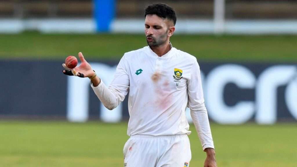 Keshav Maharaj. Pic Credits: AFP