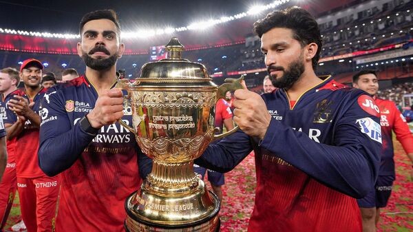 RCB's Rajat Patidar & Virat Kohli. Pic Credits: BCCI