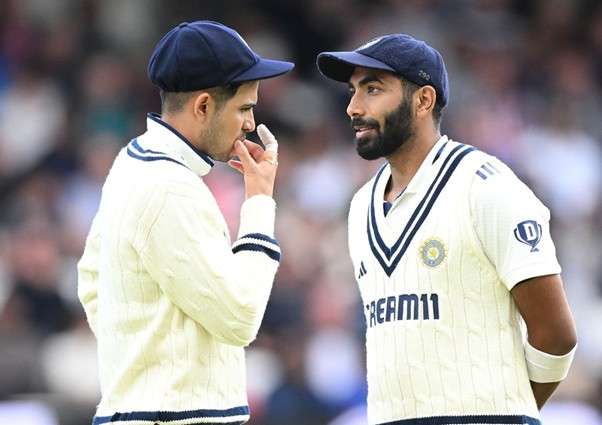 India's Shubman Gill & Jasprit Bumrah. Pic Credits: Getty Images