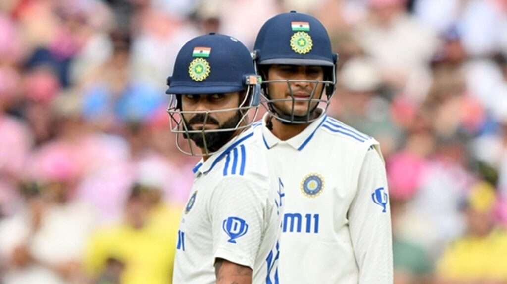 Shubman Gill & Virat Kohli. Pic Credits: AFP