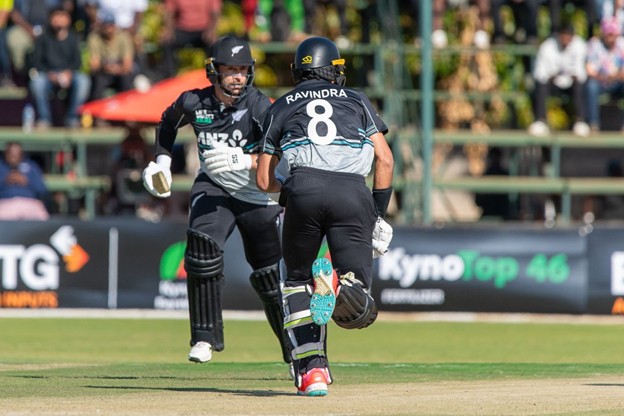 Devon Conway & Rachin Ravindra. Pic Credits: Zimbabwe Cricket