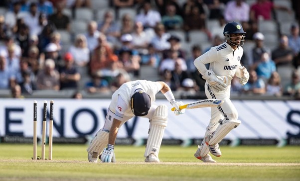 Ravindra Jadeja, Dhruv Jurel & Joe Root. Pic Credits: Getty Images