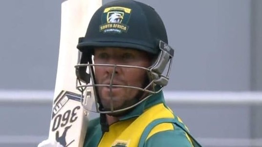 South Africa Champions' AB de Villers. Pic Credits: X