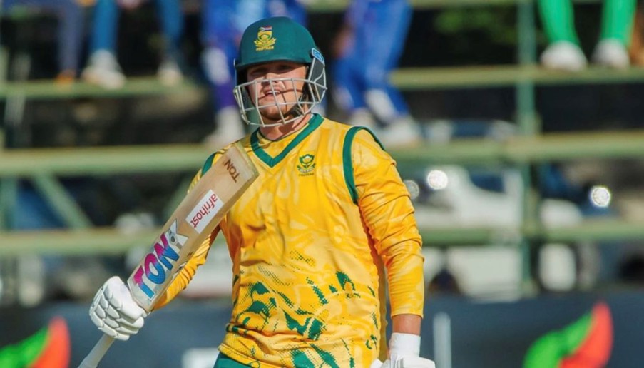 South Africa's Lhuan-dre- Pretorius. Pic Credits: Zimbabwe Cricket
