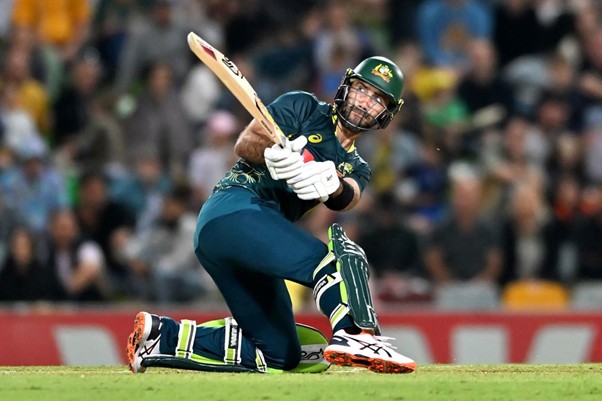 Glenn Maxwell vs South Africa. Pic Credits: Getty Images