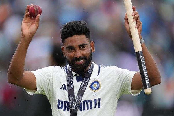 India's Mohammed Siraj. Pic Credits: Getty Images